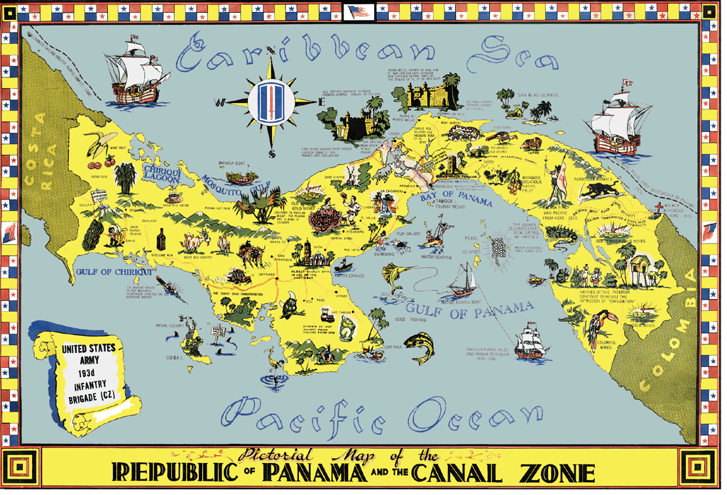 My Panama map
